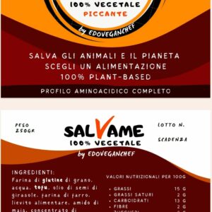 Salvame Piccante di Eppur vegano - 200 gr